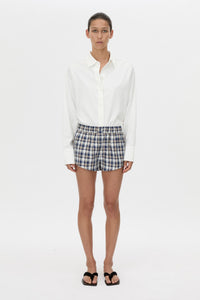 Lucente Check Micro Short