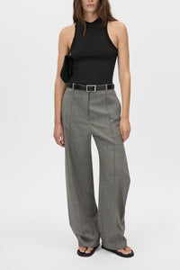 Luis Pant - CAMILLA AND MARC Luis charcoal tailored pant with belt loops