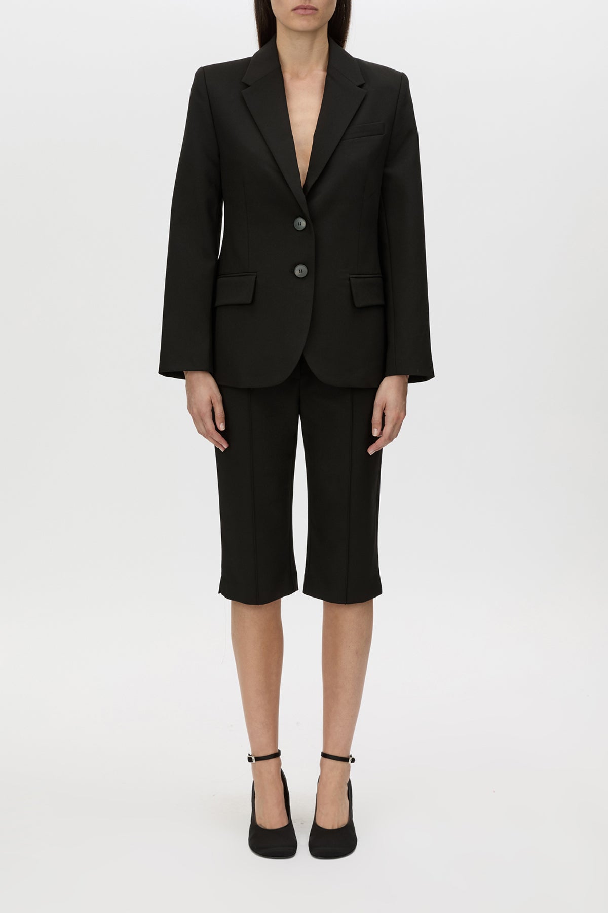 Mackinley Capri Pant in Black - CAMILLA AND MARC C&M Mackinley Capri Pant in Black - CAMILLA AND MARC C&M