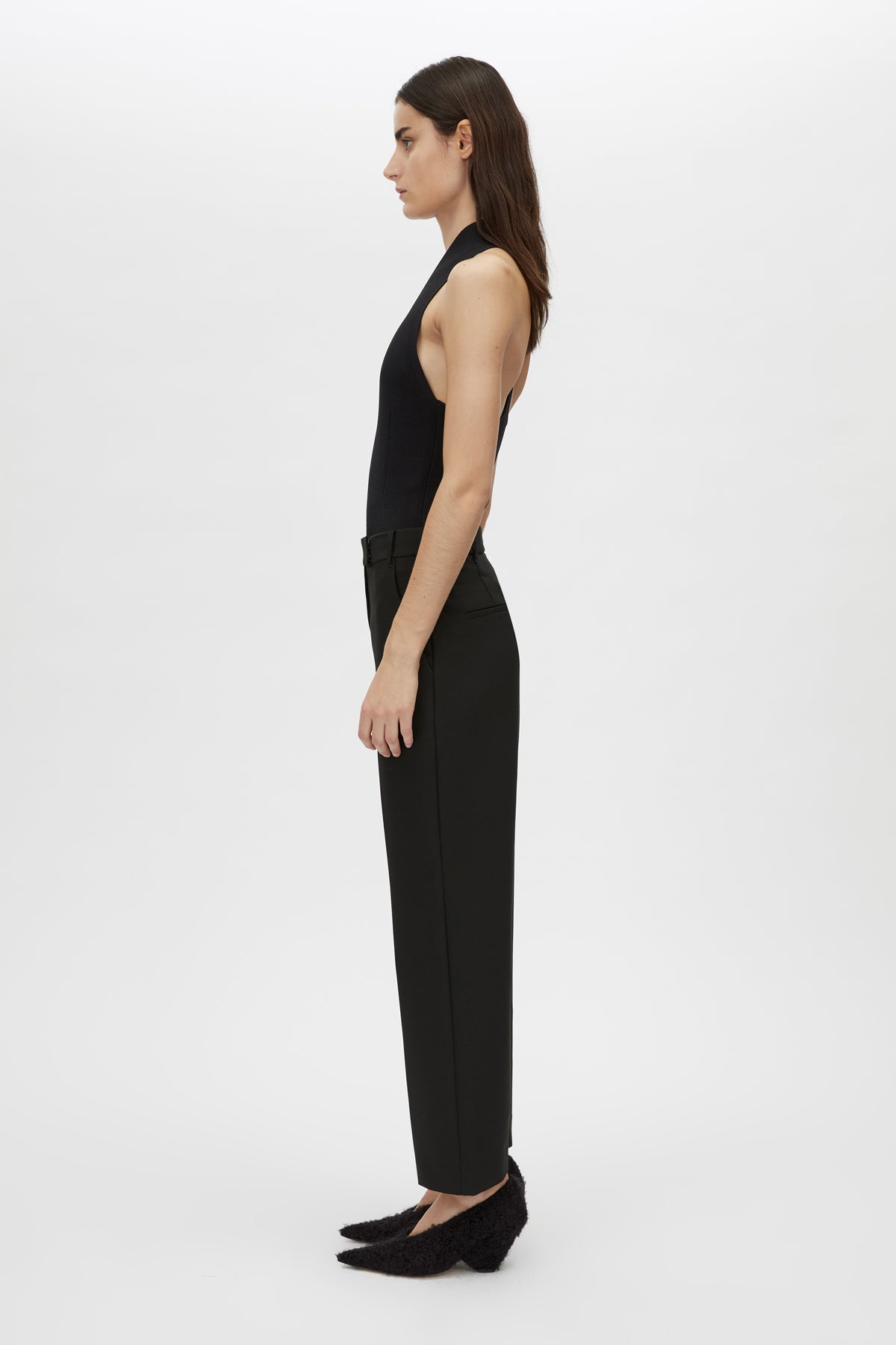 Mackinley Cropped Pant - CAMILLA AND MARC Mackinley high-waisted cropped pant in black