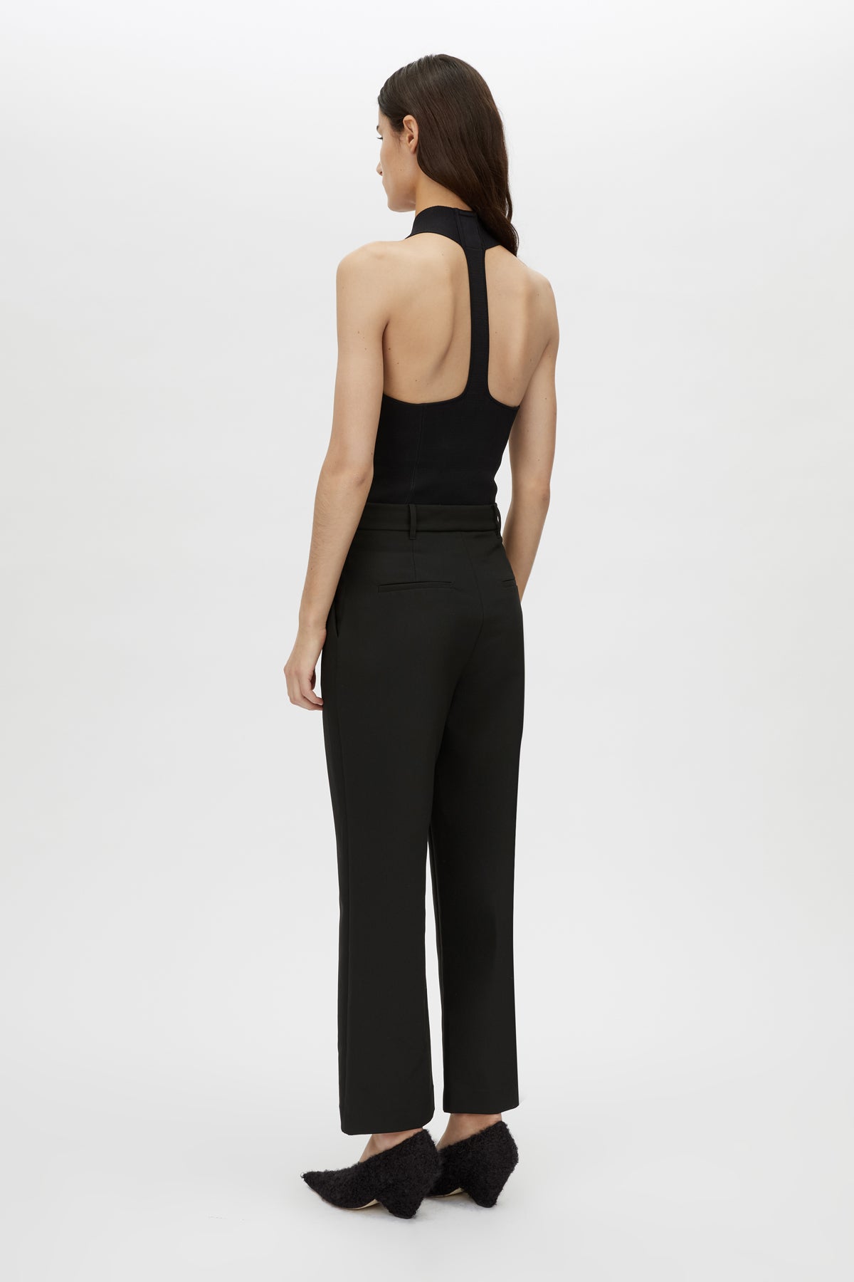 Mackinley Cropped Pant - CAMILLA AND MARC Mackinley high-waisted cropped pant in black
