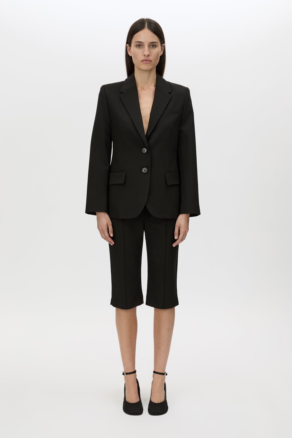 Mackinley Fitted Blazer - CAMILLA AND MARC Mackinley single-breasted fitted blazer