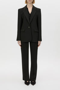 Mackinley Blazer - CAMILLA AND MARC Mackinley single-breasted blazer in black