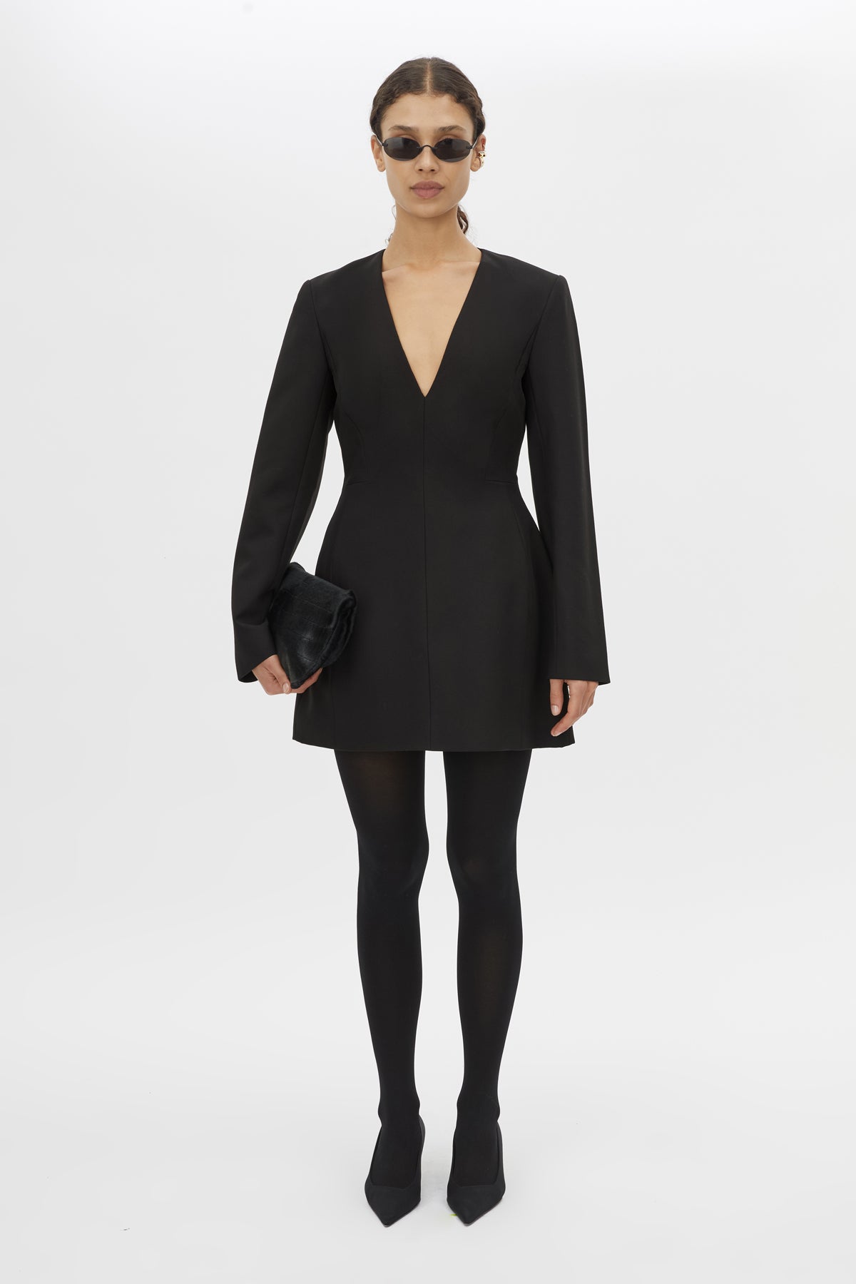 Mackinley Tailored Mini Dress in Black - CAMILLA AND MARC C&M Mackinley Tailored Mini Dress in Black - CAMILLA AND MARC C&M