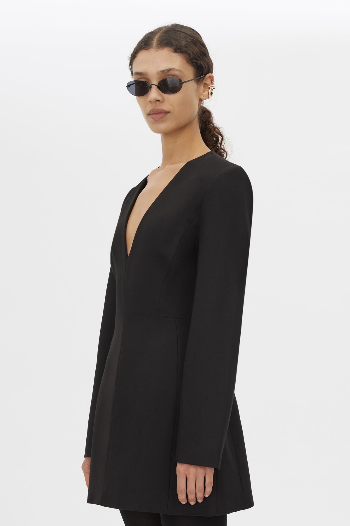 marcou mini dress Mackinley Tailored Mini Dress in Black