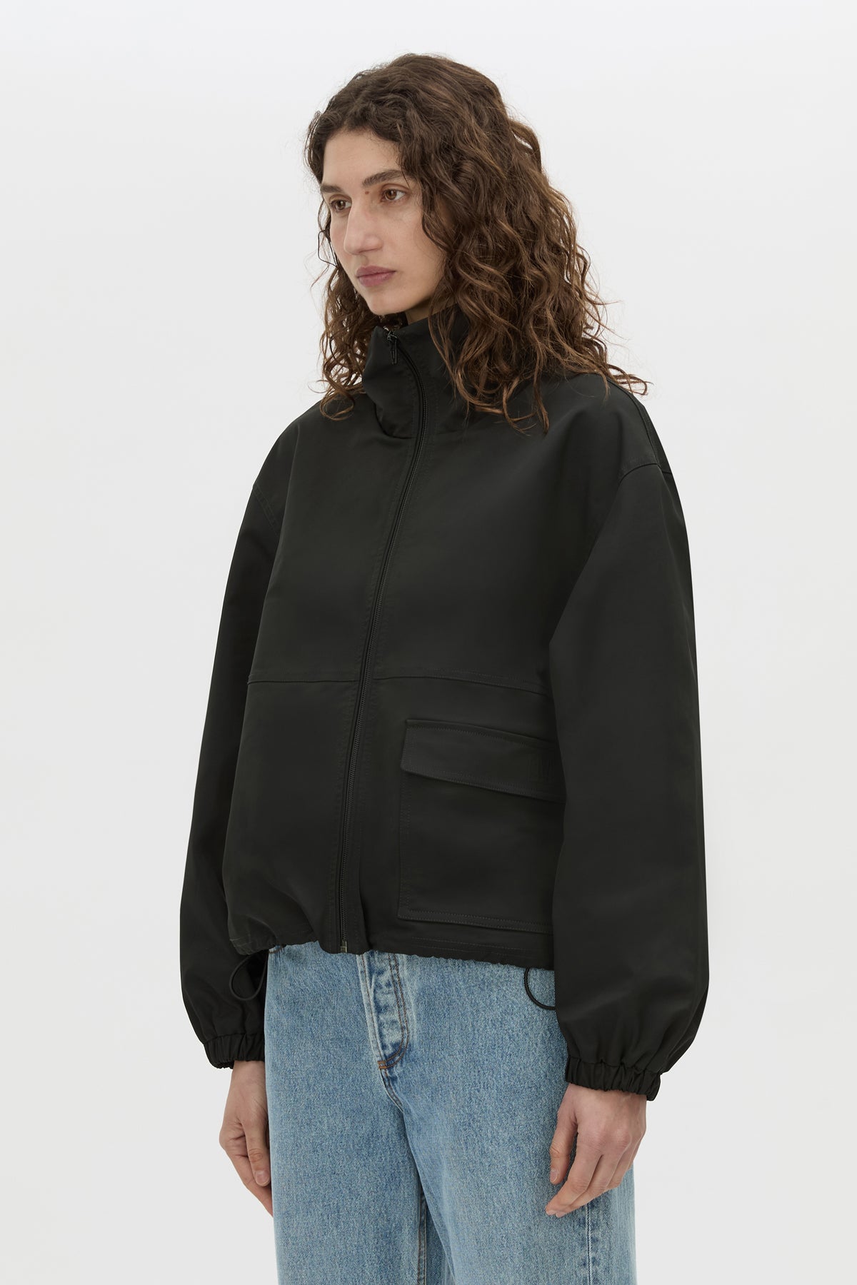 Mahdavi Funnel Neck Jacket