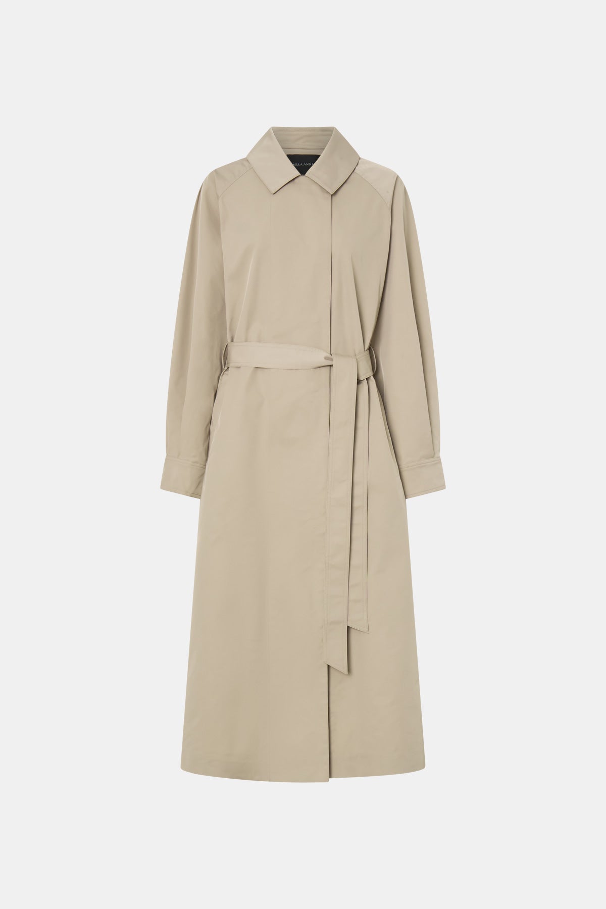 Mahdavi Trench Coat in Tan - CAMILLA AND MARC® C&M