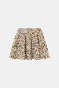 Ghost view CAMILLA AND MARC Manara mini skirt in tan.
