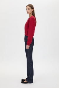 Maren Crop Emb Tracksuit Top