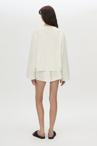 Maris Button Front Mini Short
