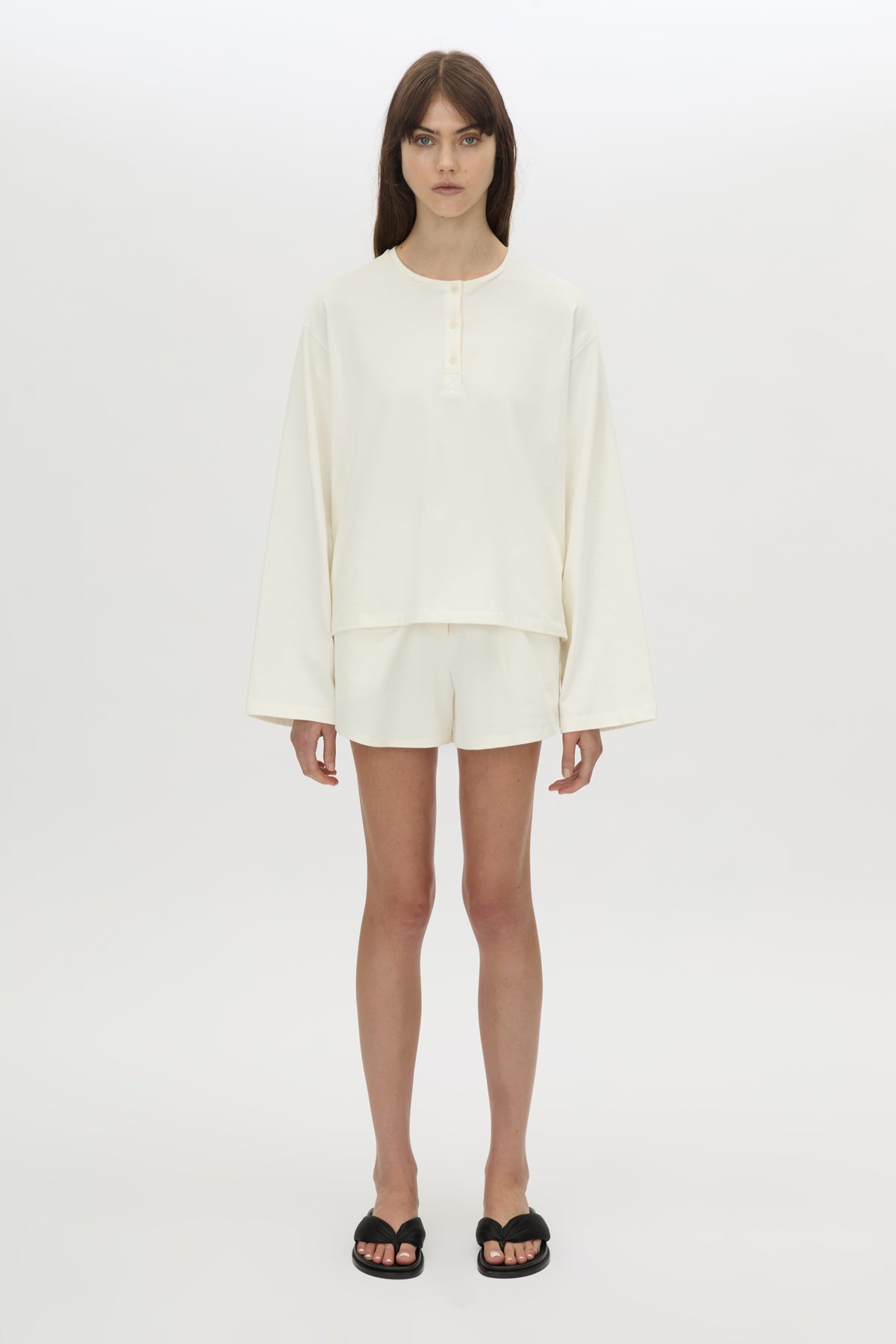 Maris Button Front Mini Short