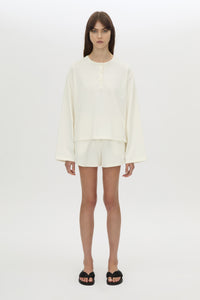 Maris Button Front Mini Short