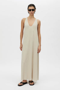Marjorie Tencel Maxi Dress in Stone CAMILLA AND MARC® C&M