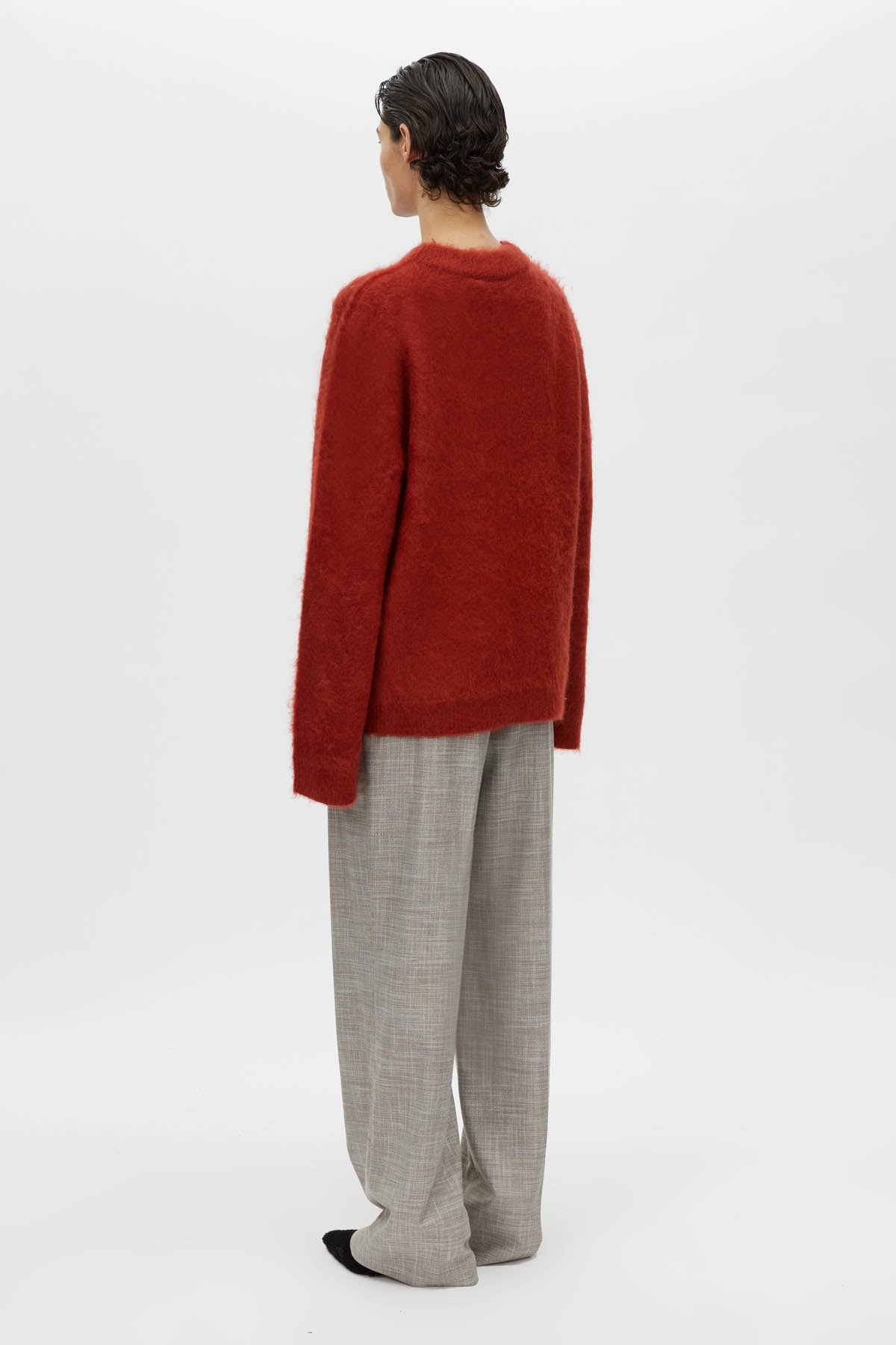 Meier Brushed Knit Sweater