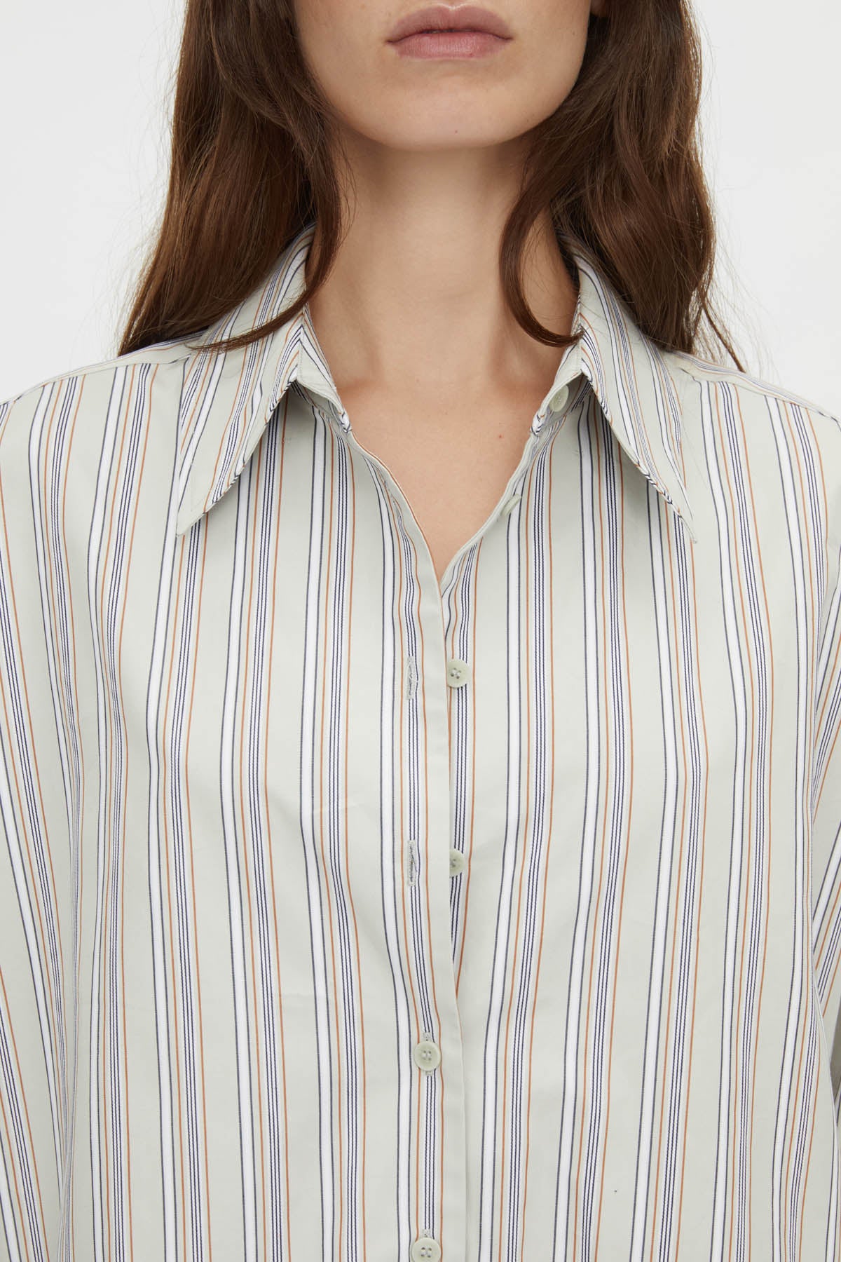 Mira Cocoon Stripe Shirt