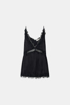 Mirage Lace Trim Top