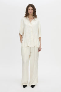 Naidee Satin Short Slv Shirt