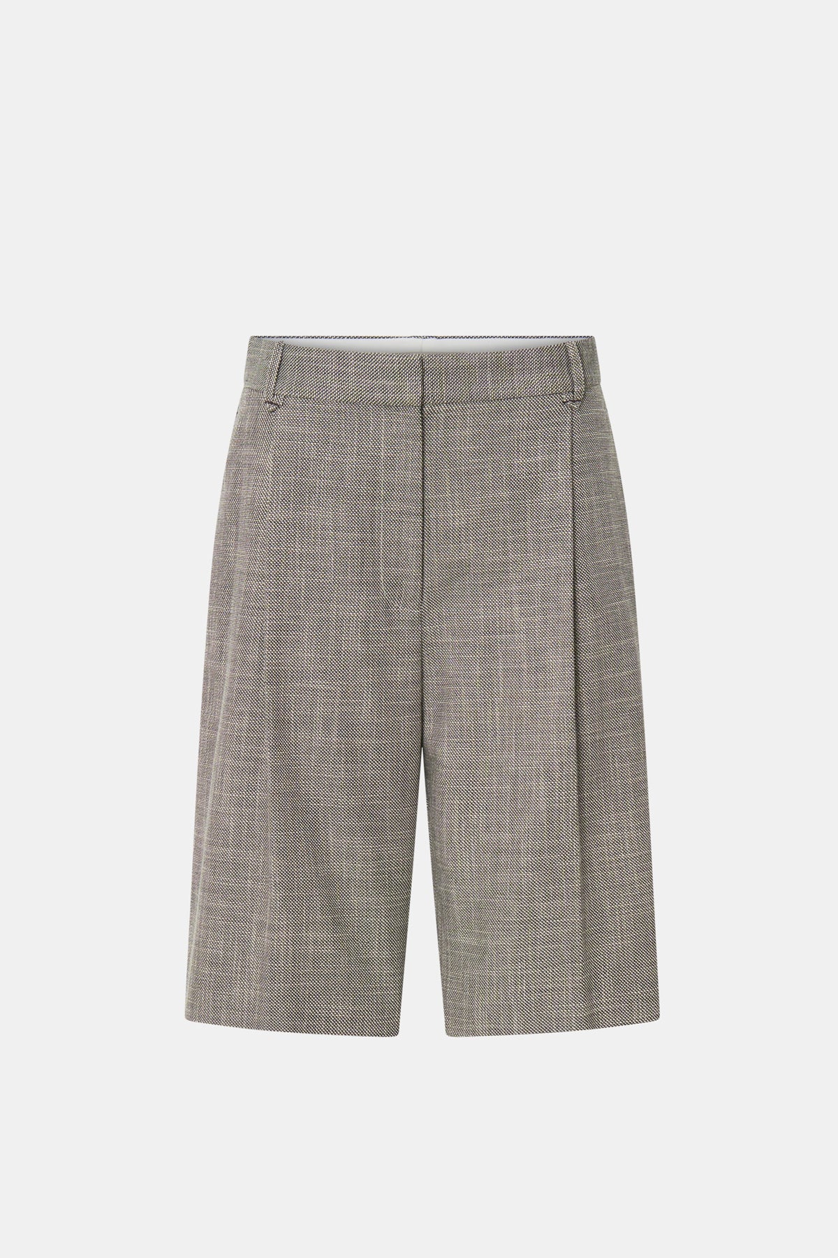 Nestor Short - CAMILLA AND MARC Nestor tailored chocolate marle short with waistband detail