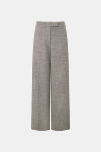 Ghost view CAMILLA AND MARC Nestor Pant in Chocolate Marle with a wide‑leg silhouette.