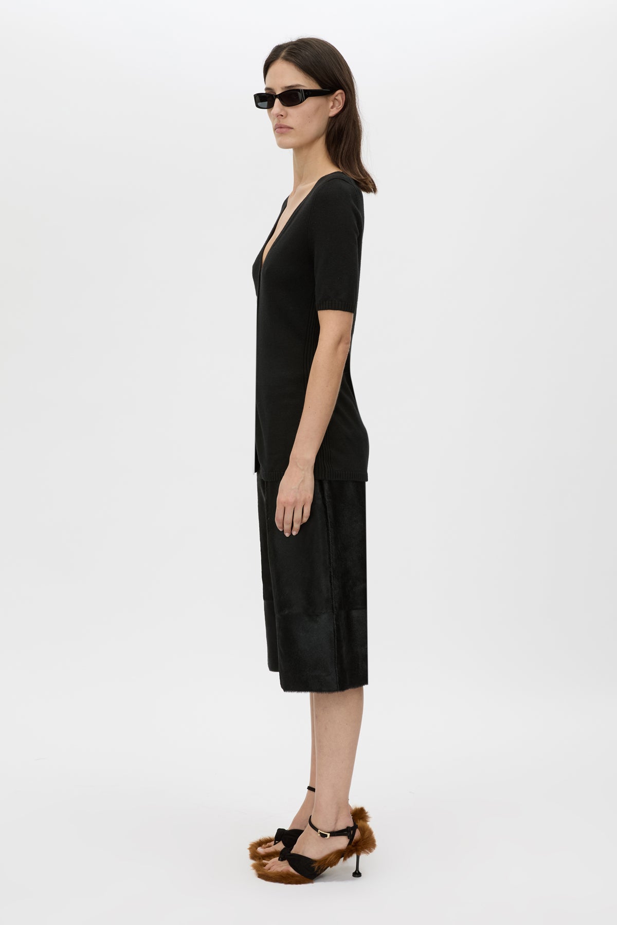 Nimbus Buttoned Short Sleeve Top