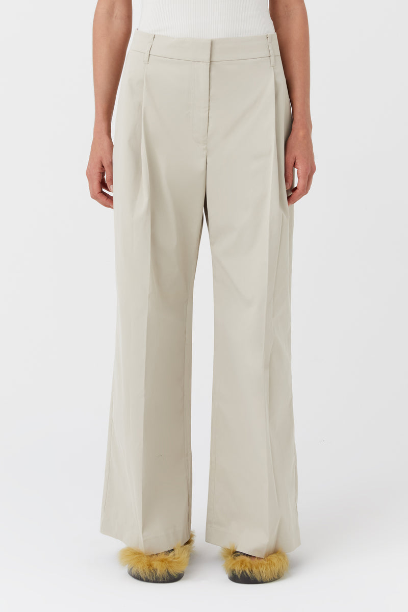 Simona High-waisted Pant in Oyster Grey - CAMILLA AND MARC® Official | C&M