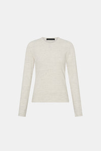 Nora Long Sleeve Monogram Top