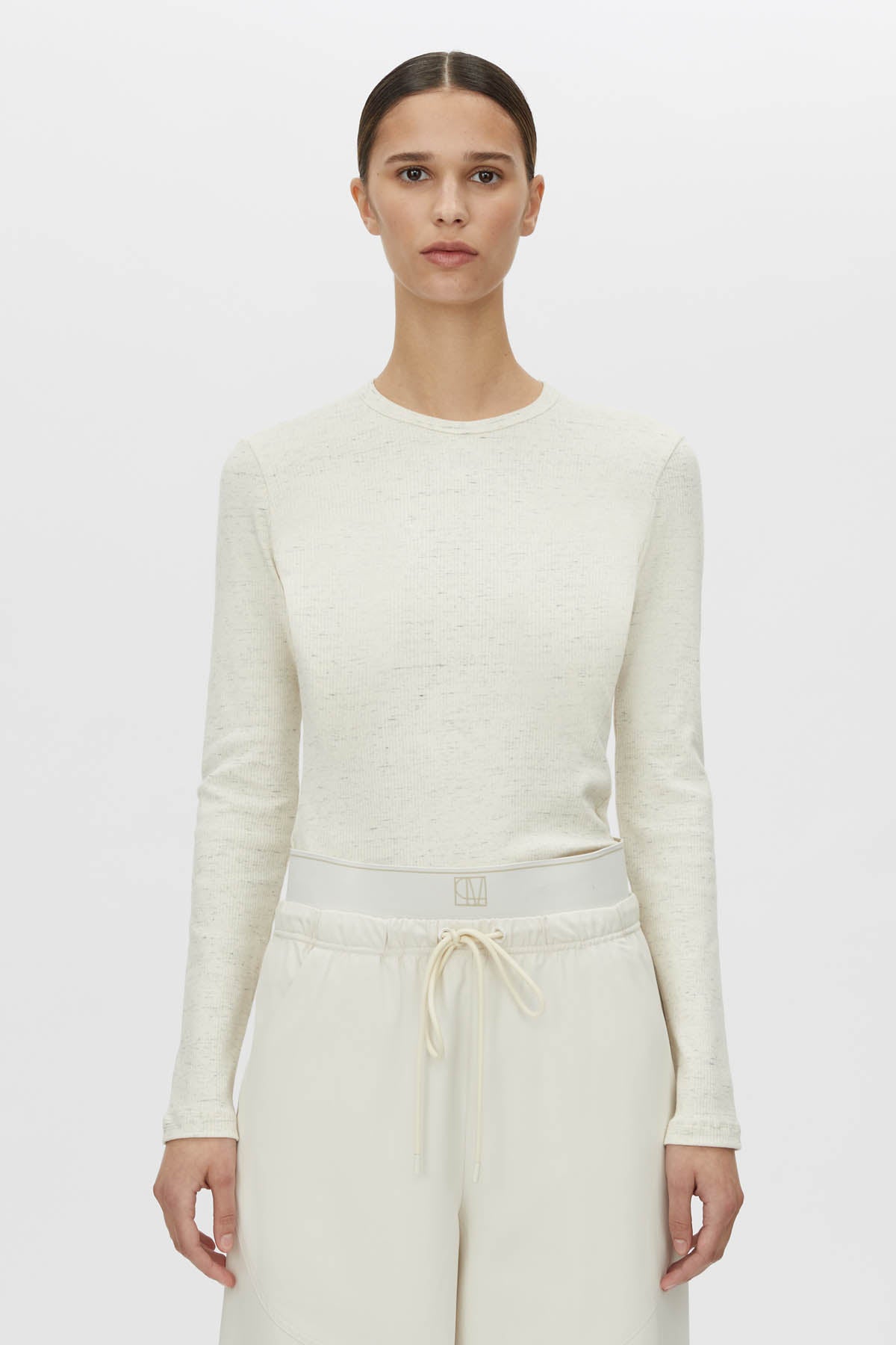 Nora Long Sleeve Monogram Top
