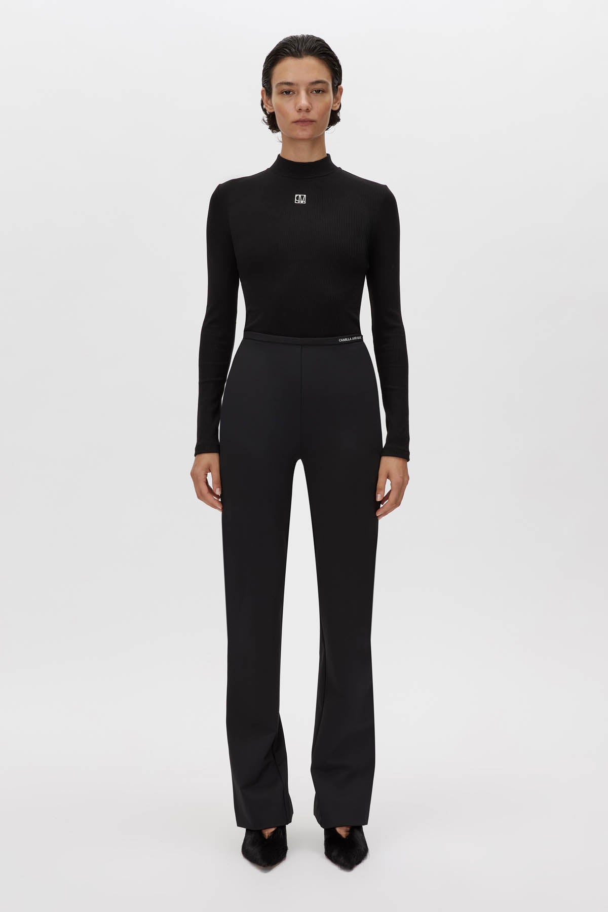 Nora Rib Long Sleeve Top