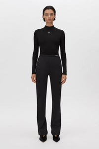Nora Rib Long Sleeve Top