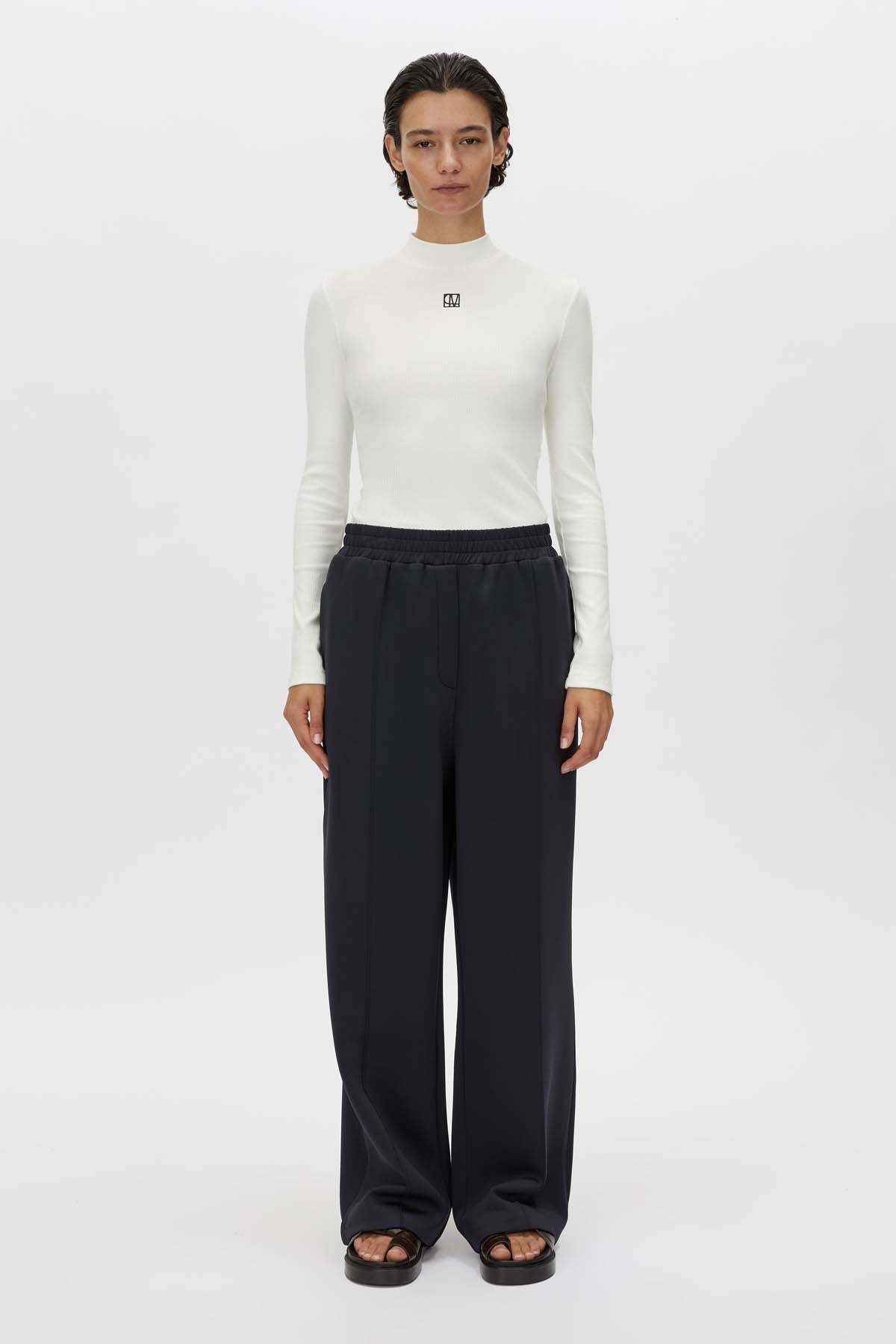 Nora Rib Long Sleeve Top