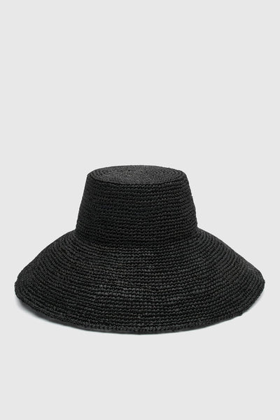 Oasis Hat in Black - CAMILLA AND MARC® C&M