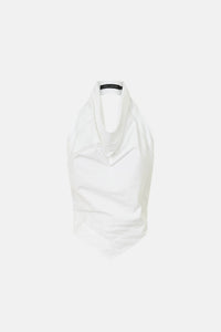 Onesto Cowl Neck Backless Top