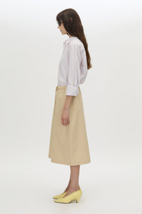 Oren Stripe Midi Skirt