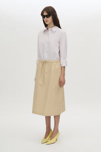 Oren Stripe Midi Skirt