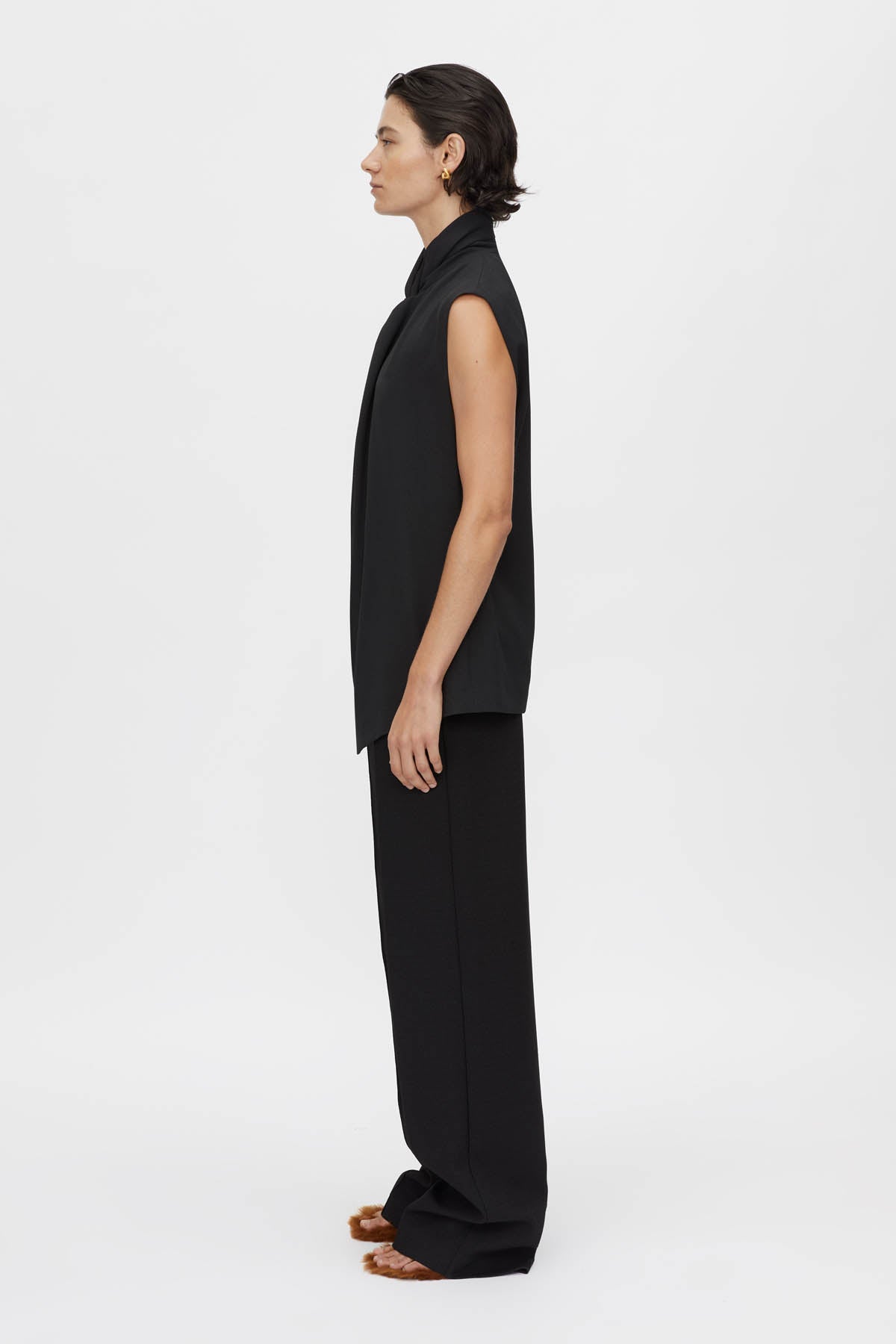 Oriole Twist Neck Top