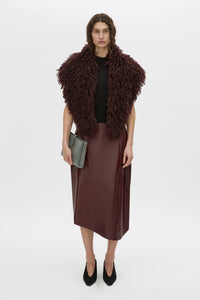 Orrin Leather Skirt