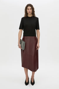 Orrin Leather Skirt