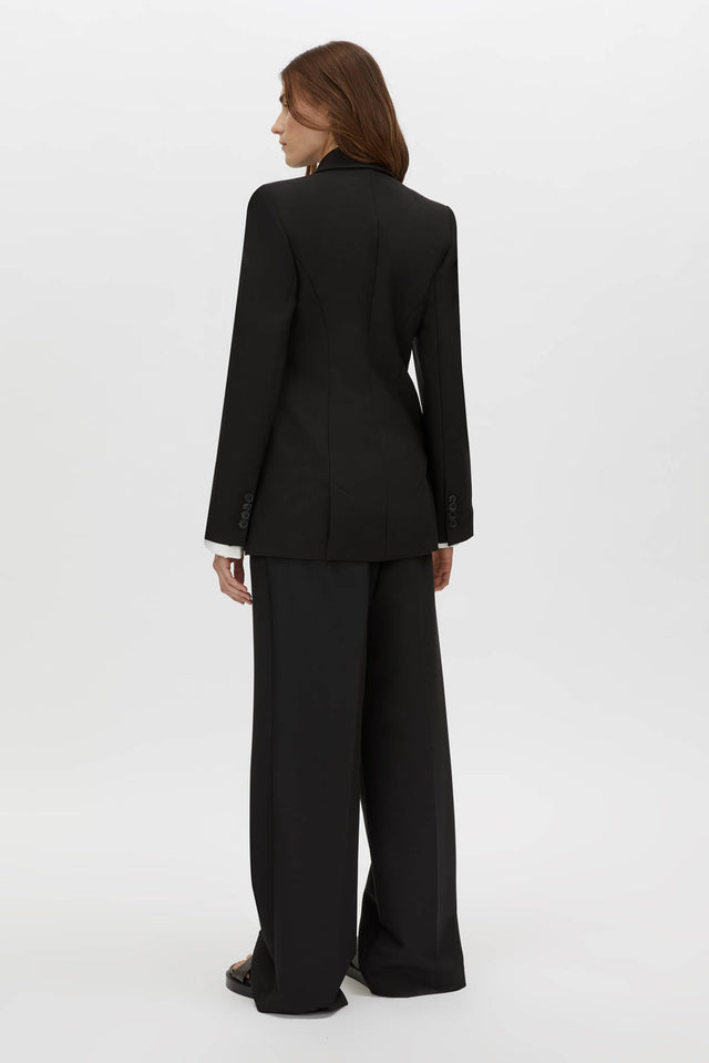 Orris Double breasted Blazer in Black CAMILLA AND MARC® C&M