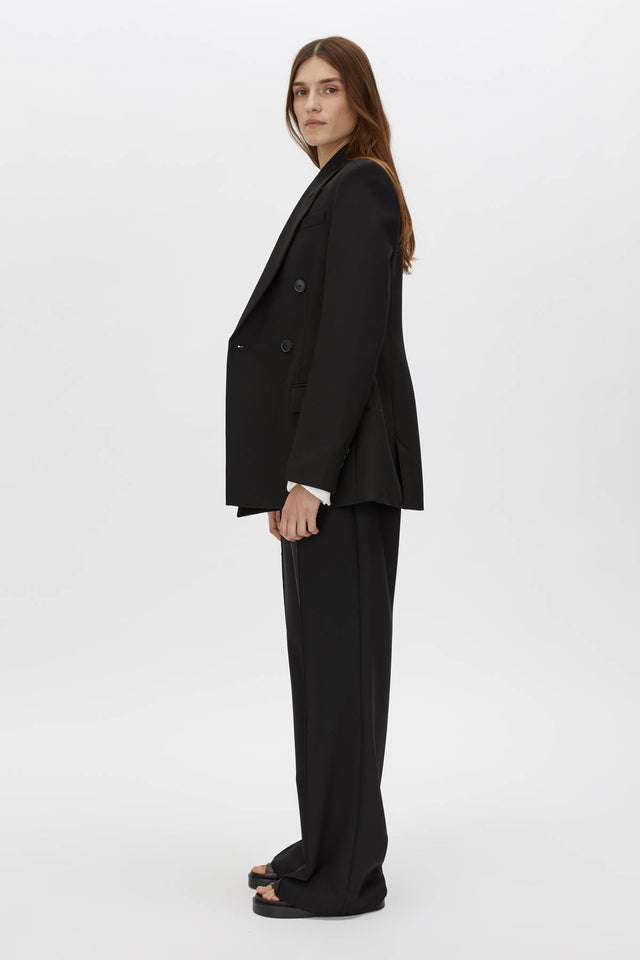Orris Double breasted Blazer in Black CAMILLA AND MARC® C&M