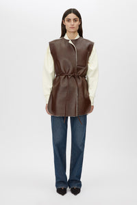 Oswald Reversible Shearling Vest