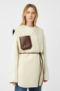 Oswald Reversible Shearling Vest