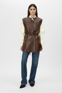 Oswald Reversible Shearling Vest