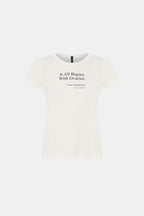 It All Begins With Ovaries Kids Tee