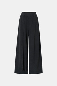 Ghost View CAMILLA AND MARC Pace Track Pant in charcoal grey with elasticated waist and wide-leg.