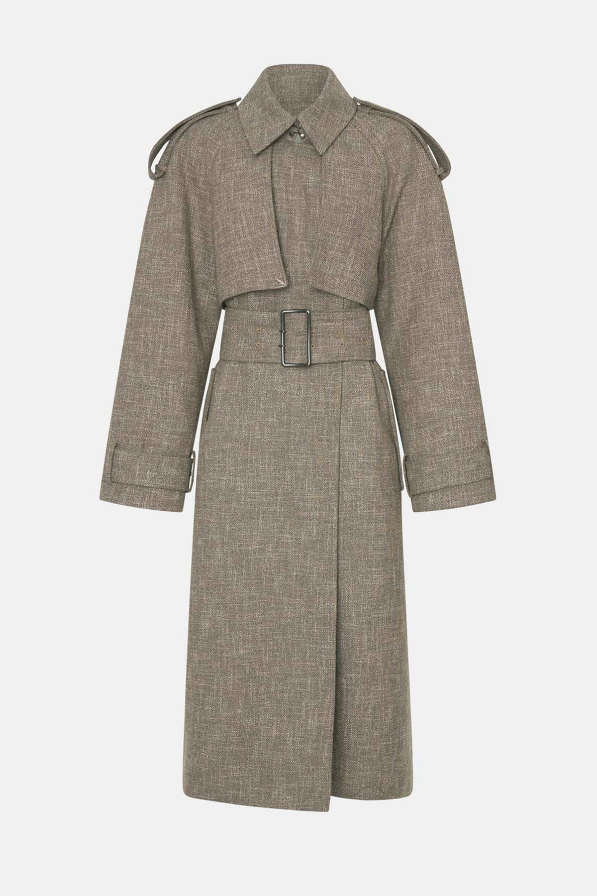 Palazzo Trench Coat