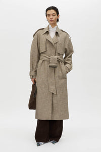 Palazzo Trench Coat