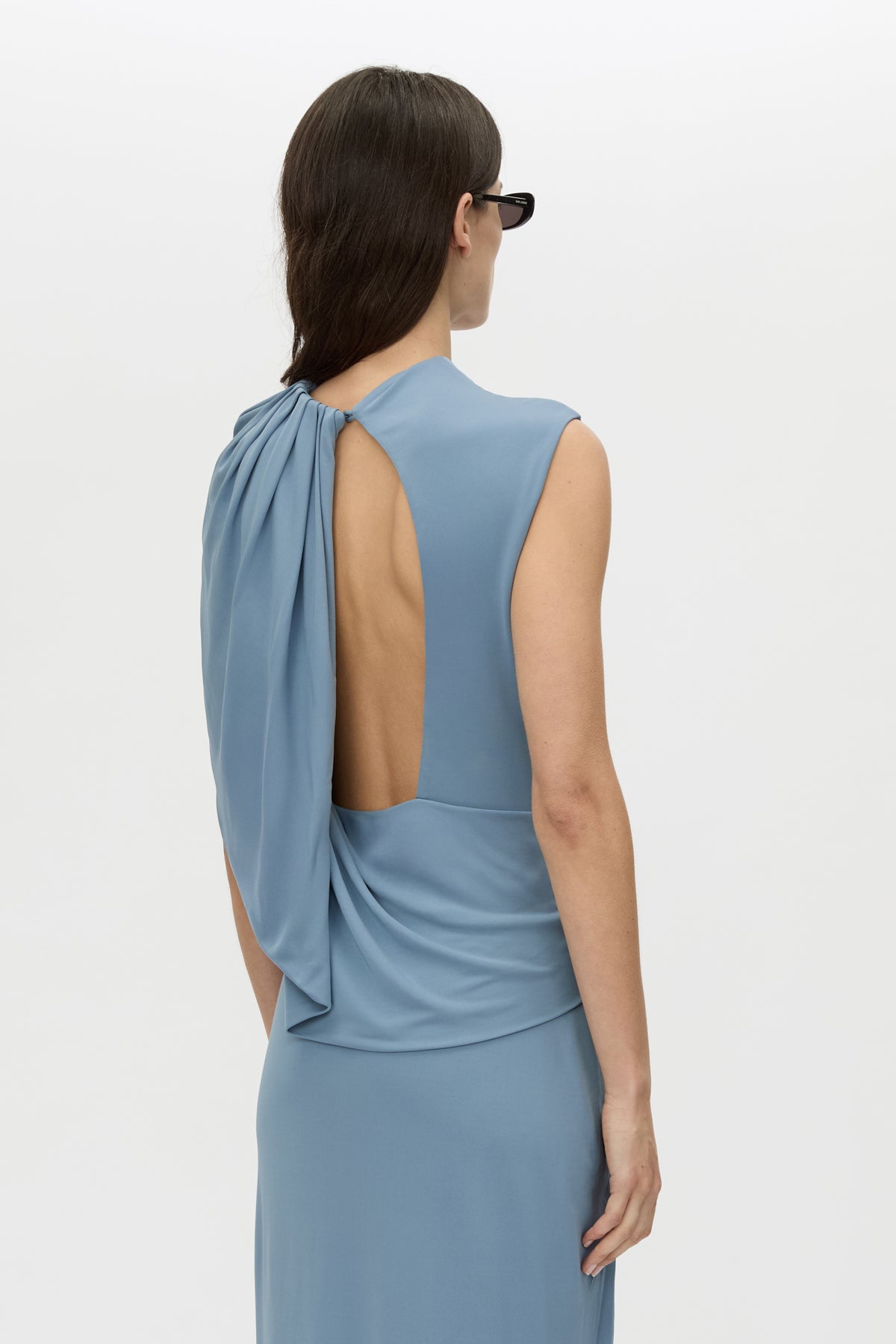 Paloma Draped Sleeve Dress