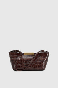 Poppy Croc Mini Bag
