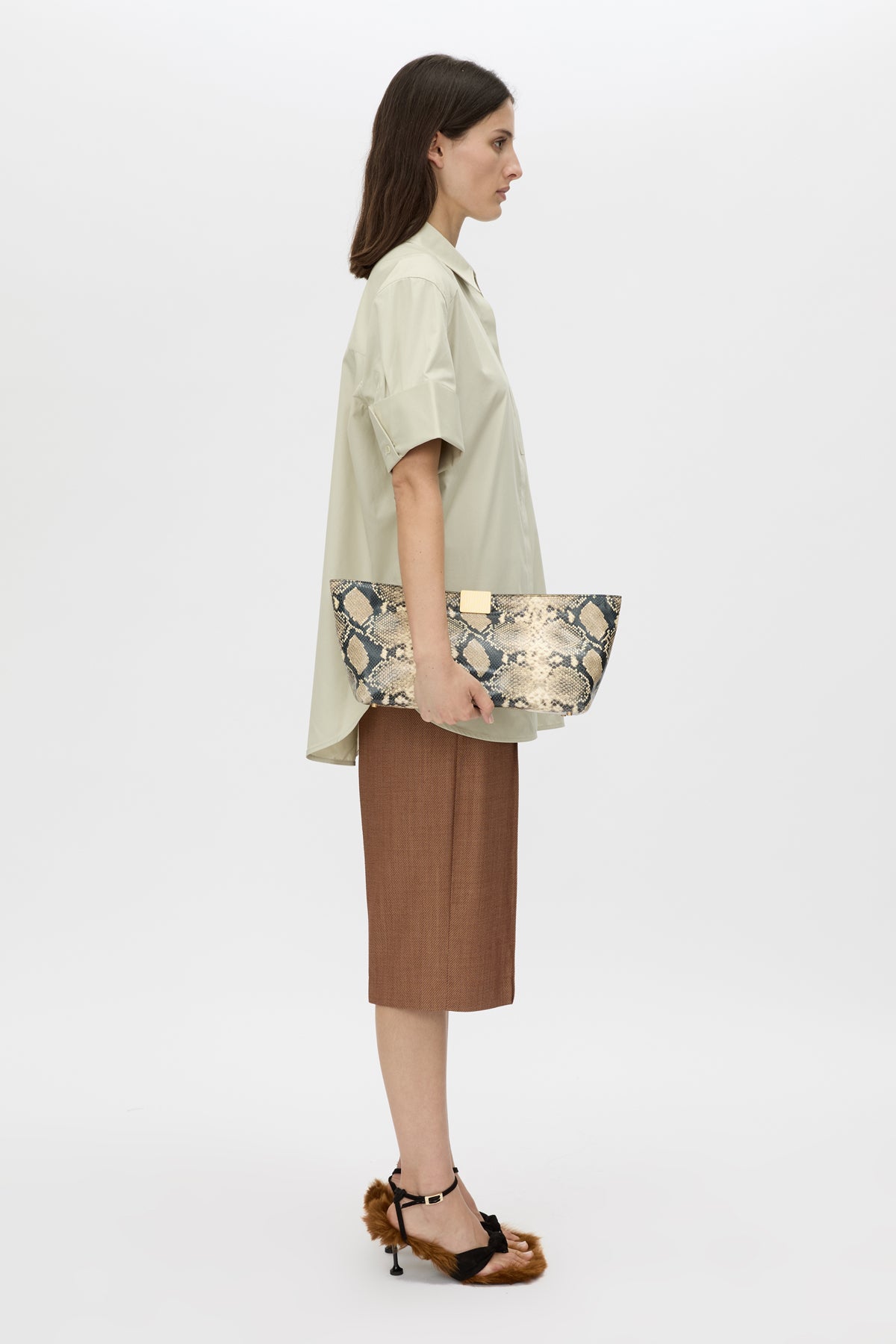Poppy Snake Clutch