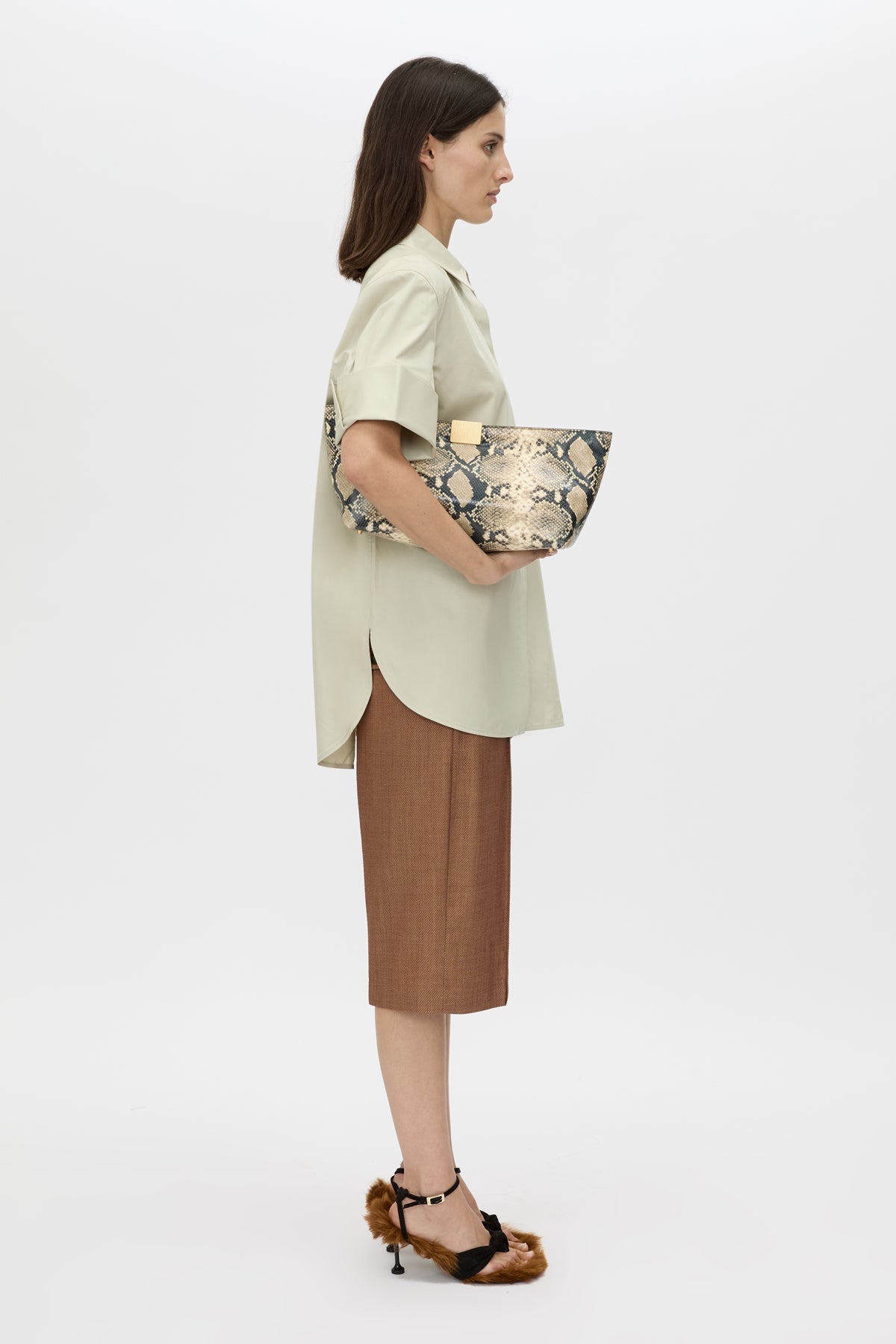 Poppy Snake Clutch